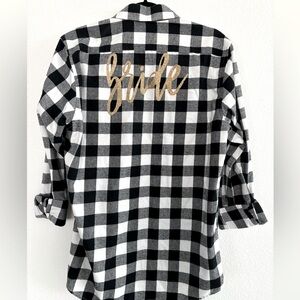 Button down flannel long sleeve